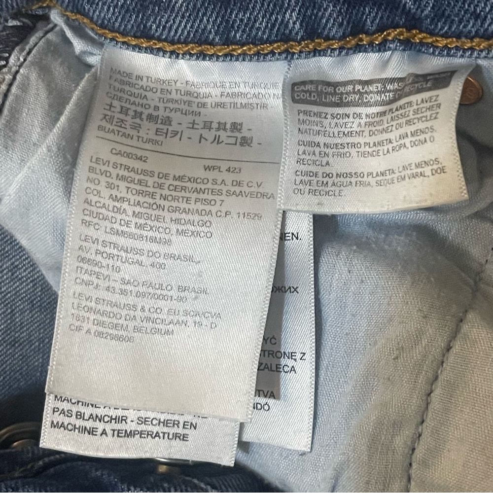 Levi's Premium Ribcage Straight W26L27 - Picture 7 of 9